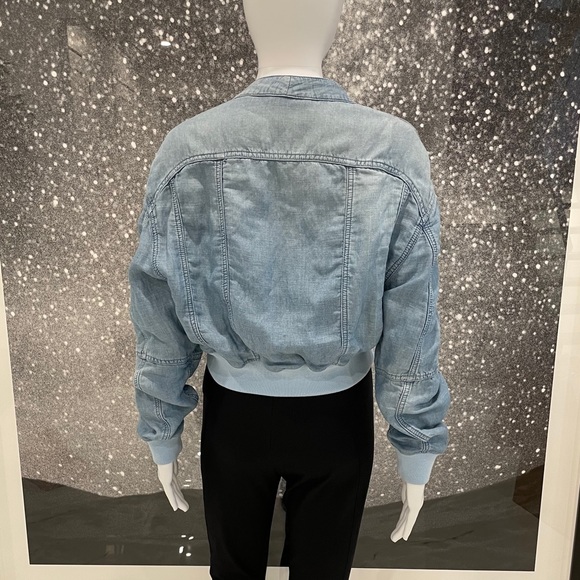 π HP π Balmain Chambray Bomber - Picture 7 of 12